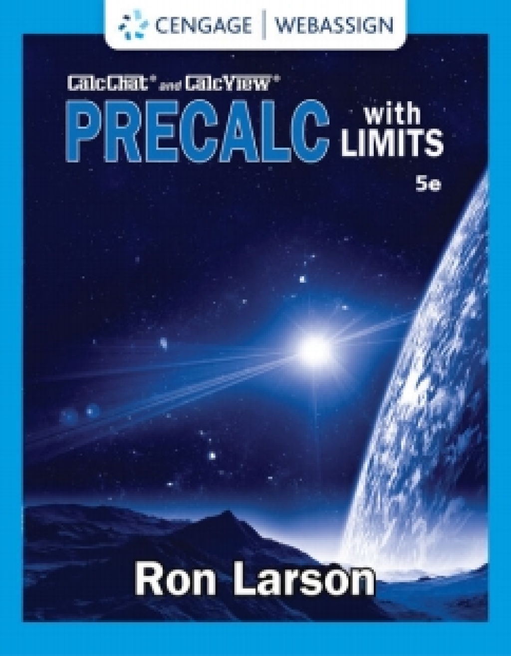 WebAssign for Larson's Precalculus with Limits, 5th Edition [Instant Access], Single-Term 5th Edition â€“ PDF/EPUB Version Downloadable